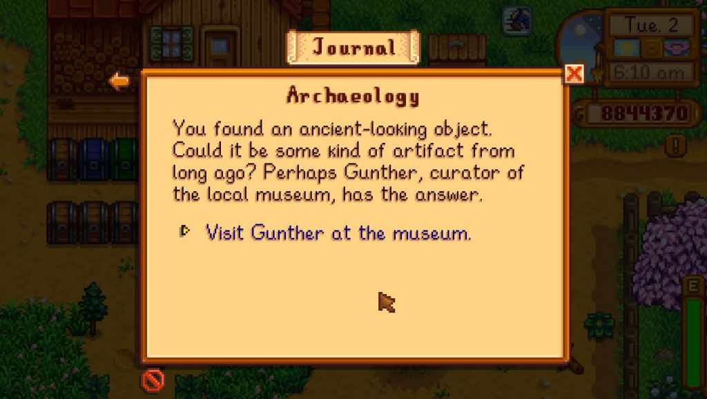 Stardew Valley Archaeology Quest&nbsp;Guide