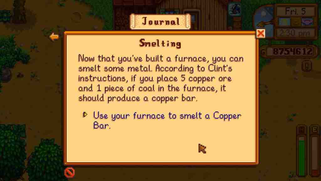 Stardew Valley Smelting Quest&nbsp;Guide