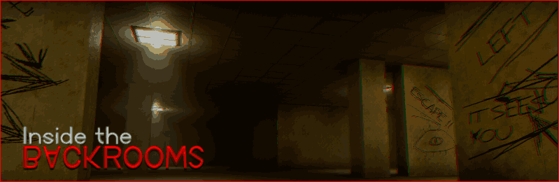 Horror game inside the back room