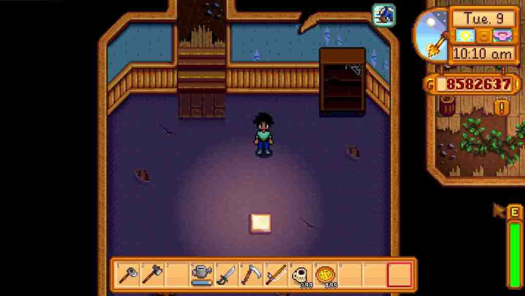Stardew Valley golden scroll inside comunity center
