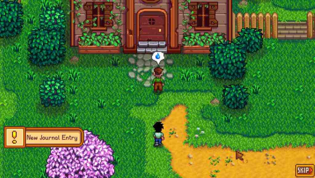 Stardew Valley rat problem cutscene